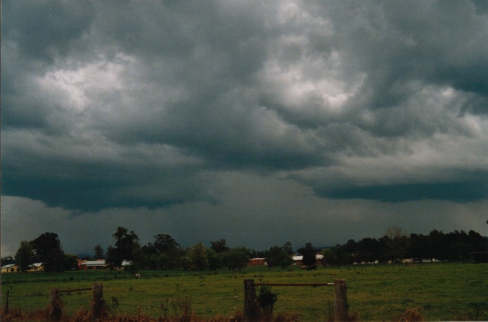 raincascade precipitation_cascade : Richmond, NSW   1 October 1999