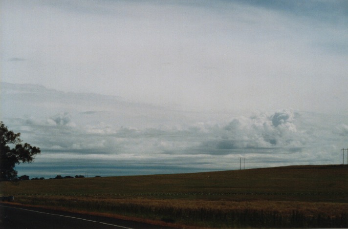 stratocumulus lenticularis : near Wellington, NSW   20 November 1999