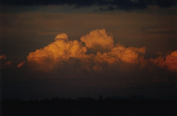 thunderstorm cumulonimbus_calvus : Spring Ridge, NSW   1 April 2000