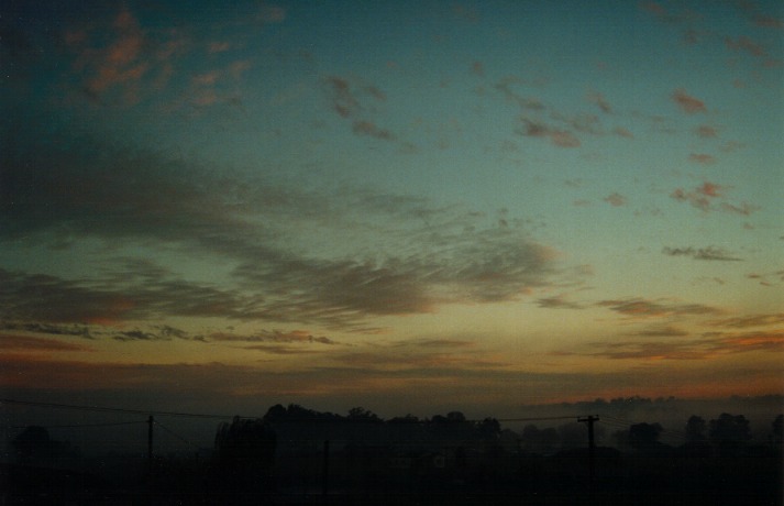 altocumulus altocumulus_cloud : Schofields, NSW   24 May 2000