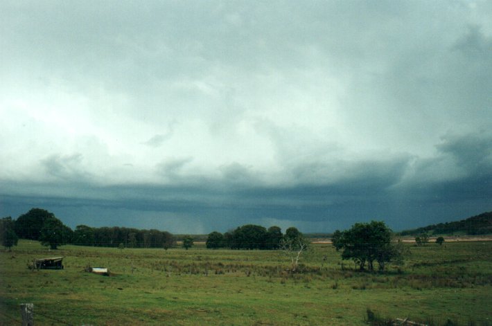 shelfcloud shelf_cloud : Meerschaum Vale, NSW   25 October 2000