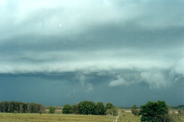 cumulonimbus thunderstorm_base : Meerschaum Vale, NSW   25 October 2000