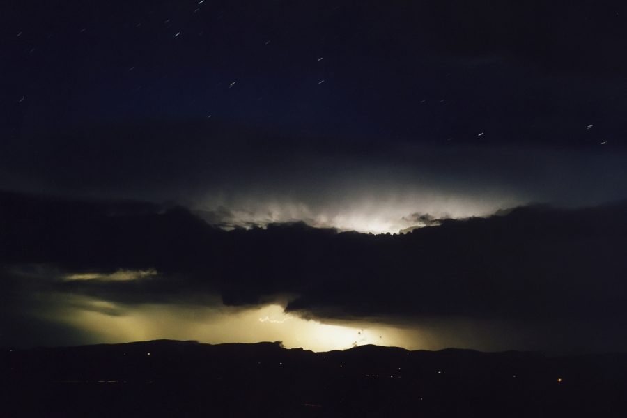 lightning lightning_bolts : McLeans Ridges, NSW   26 October 2000