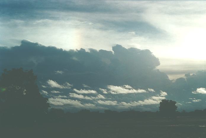 halosundog halo_sundog_crepuscular_rays : Byrock, NSW   18 November 2000