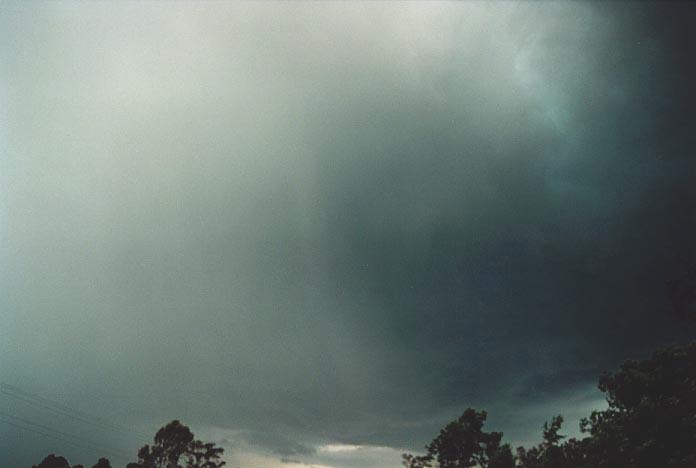 raincascade precipitation_cascade : W of Inverell, NSW   4 December 2000