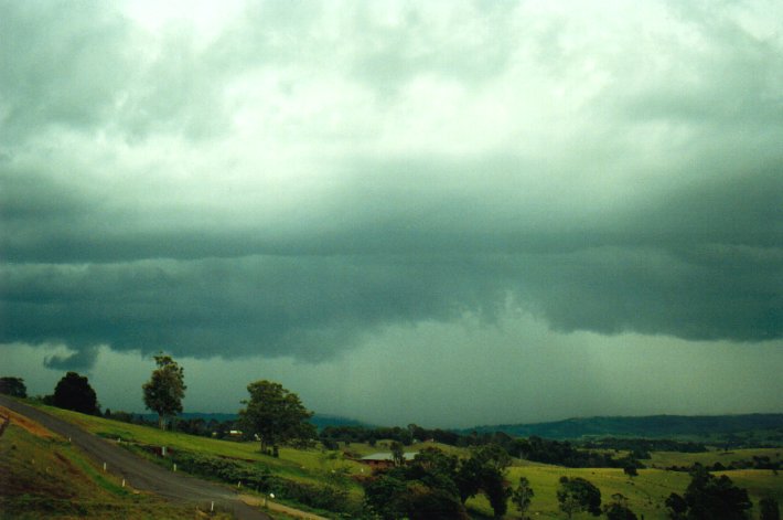 cumulonimbus thunderstorm_base : McLeans Ridges, NSW   27 December 2000