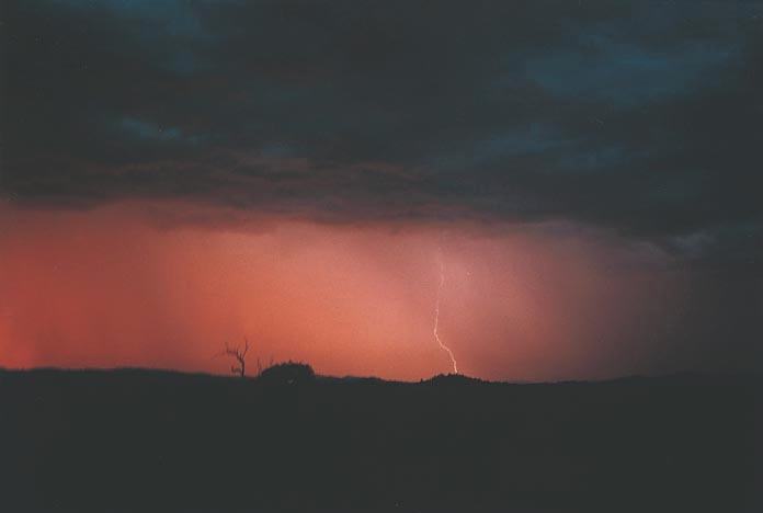 lightning lightning_bolts : Gulgong, NSW   8 January 2001