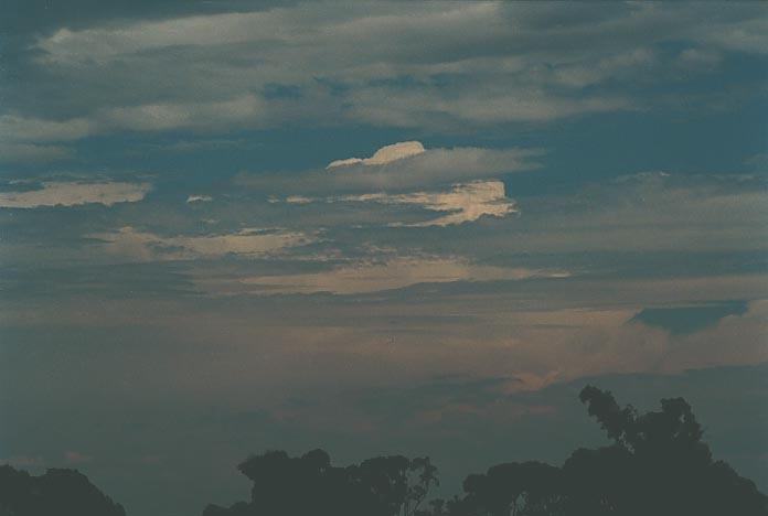 thunderstorm cumulonimbus_incus : Riverstone, NSW   28 February 2001