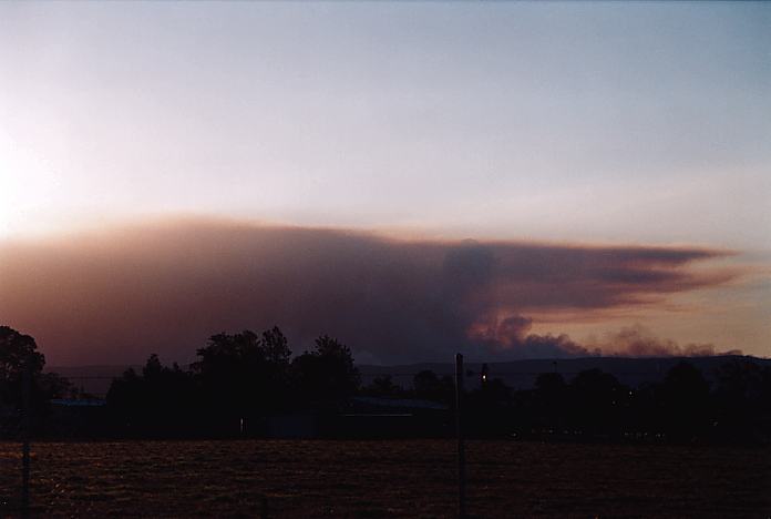 cumulus pyrocumulus : Richmond, NSW   22 September 2001