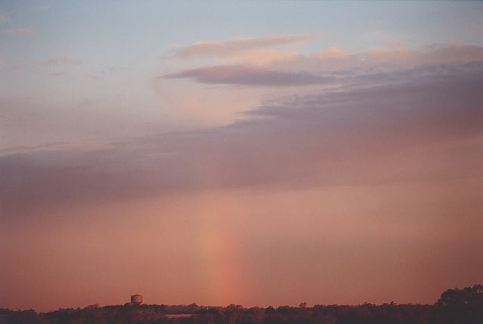 stratocumulus lenticularis : Schofields, NSW   13 November 2001