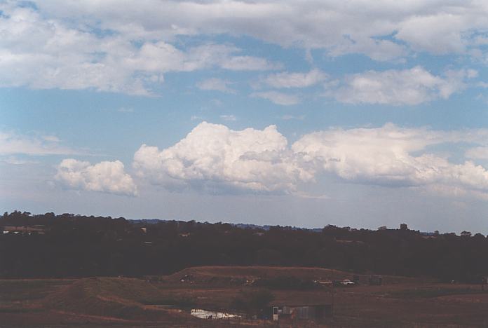 altocumulus altocumulus_cloud : Schofields, NSW   7 December 2001