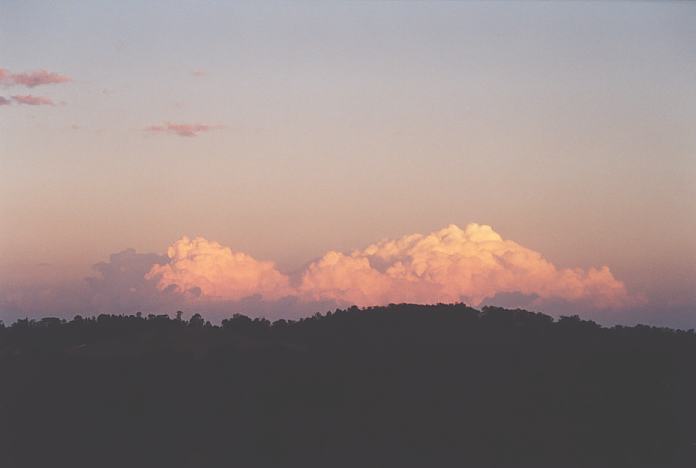 thunderstorm cumulonimbus_calvus : Freeway Wyong, NSW   10 February 2002