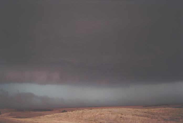 cumulonimbus supercell_thunderstorm : near Stratton, Colorado, USA   3 June 2002