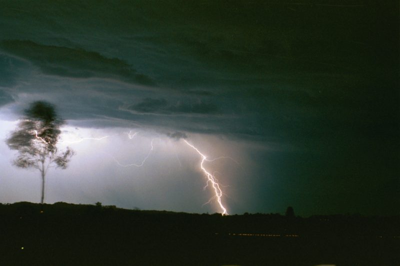 lightning lightning_bolts : Alstonville, NSW   8 January 2003