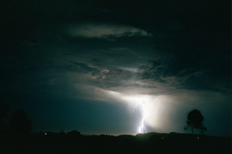 lightning lightning_bolts : Alstonville, NSW   8 January 2003