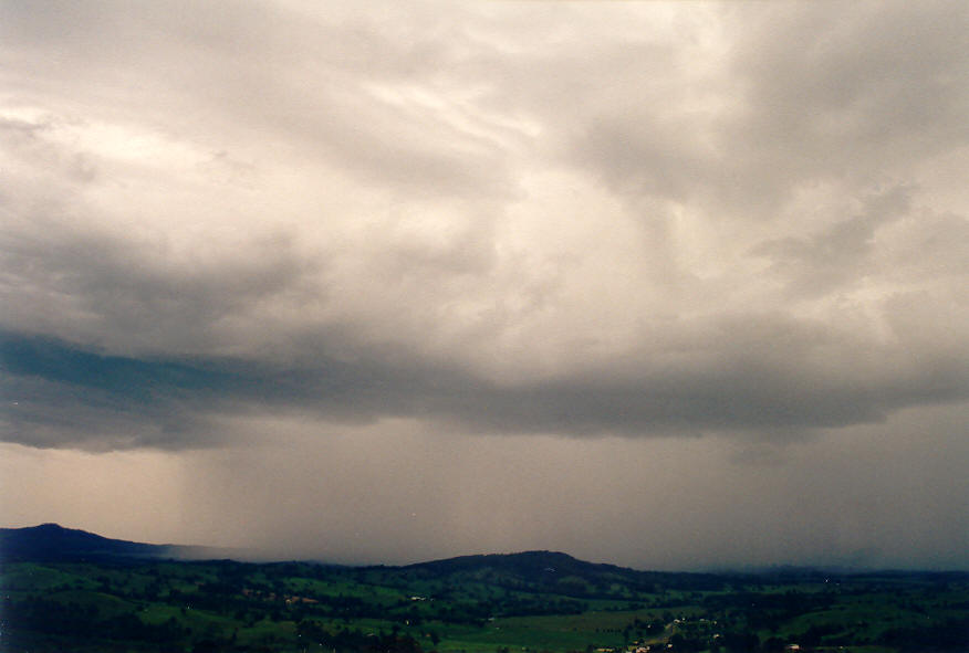 raincascade precipitation_cascade : Mallanganee NSW   16 March 2003