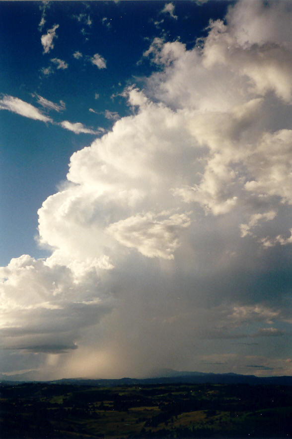 raincascade precipitation_cascade : McLeans Ridges, NSW   22 March 2003