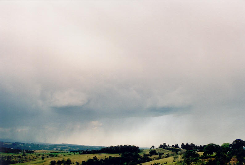 raincascade precipitation_cascade : McLeans Ridges, NSW   31 August 2003