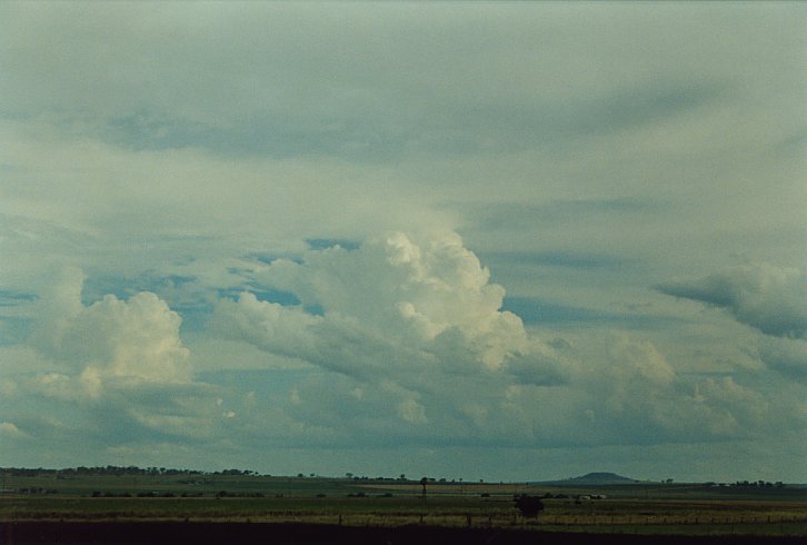 altostratus altostratus_cloud : Warwick, Qld   9 December 2003