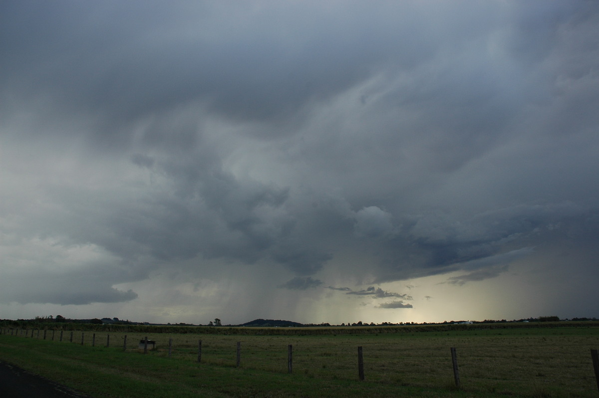 raincascade precipitation_cascade : Coraki, NSW   21 October 2004