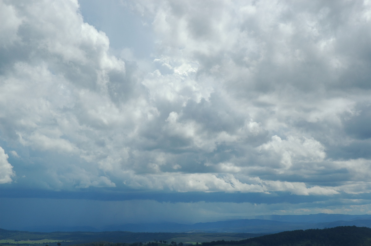 cumulonimbus thunderstorm_base : Mallanganee NSW   9 November 2004