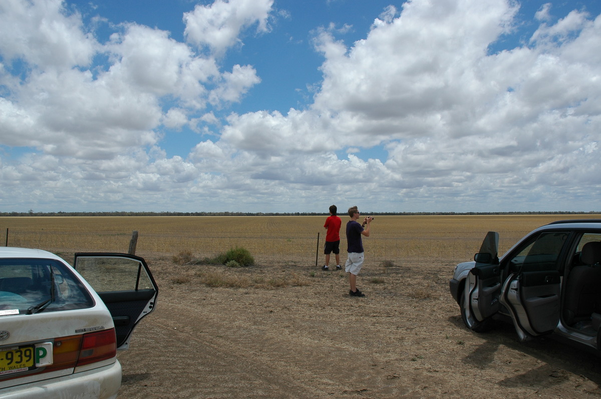 cumulus humilis : W of Walgett, NSW   8 December 2004