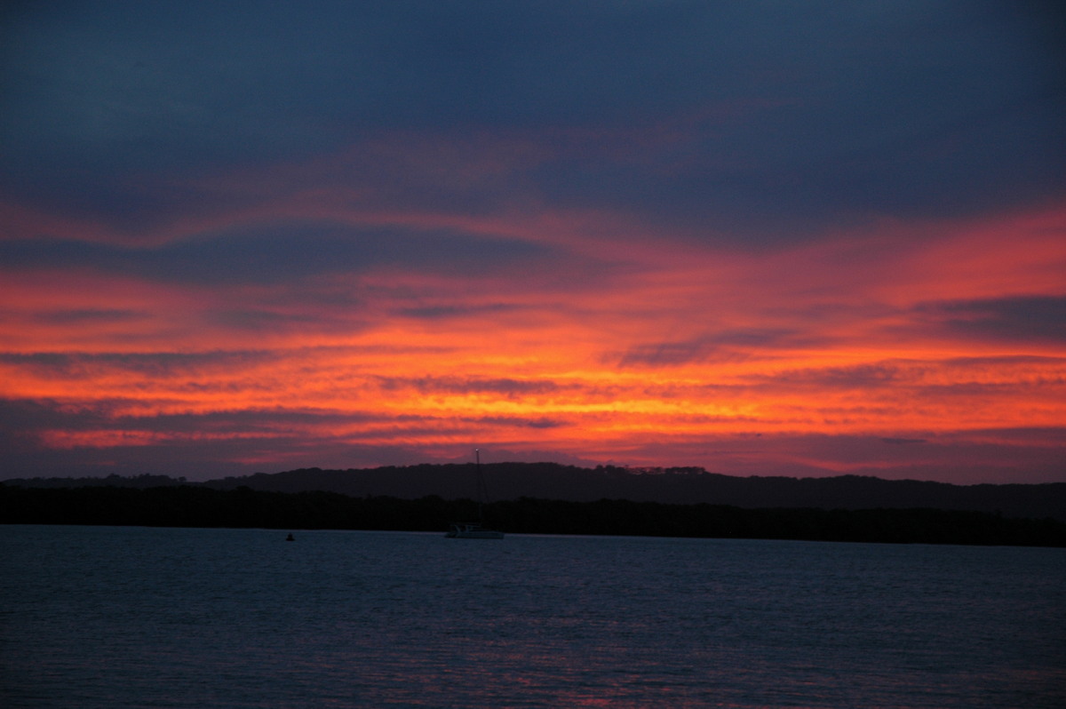 altostratus altostratus_cloud : Ballina, NSW   1 January 2005