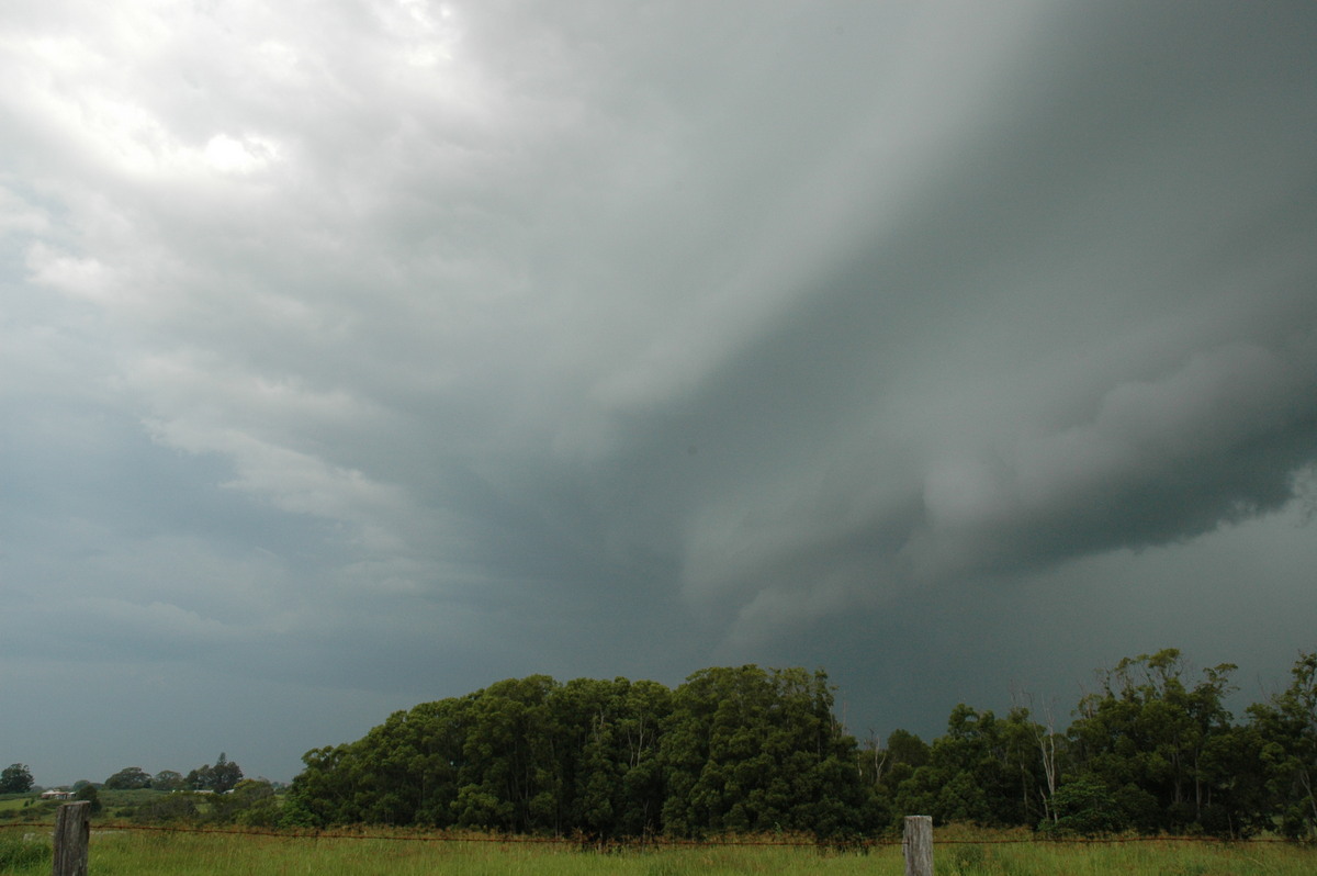 shelfcloud shelf_cloud : Tyagarah, NSW   5 January 2005