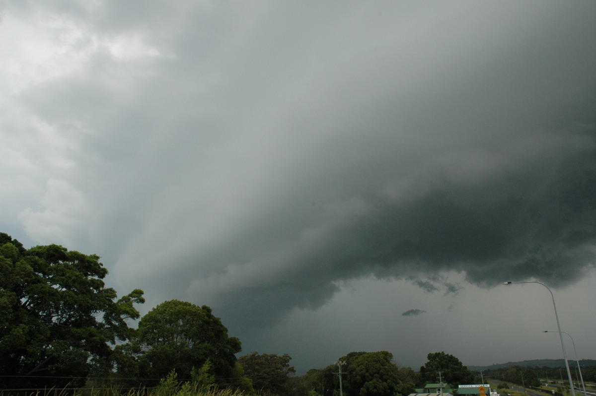 shelfcloud shelf_cloud : Tyagarah, NSW   5 January 2005