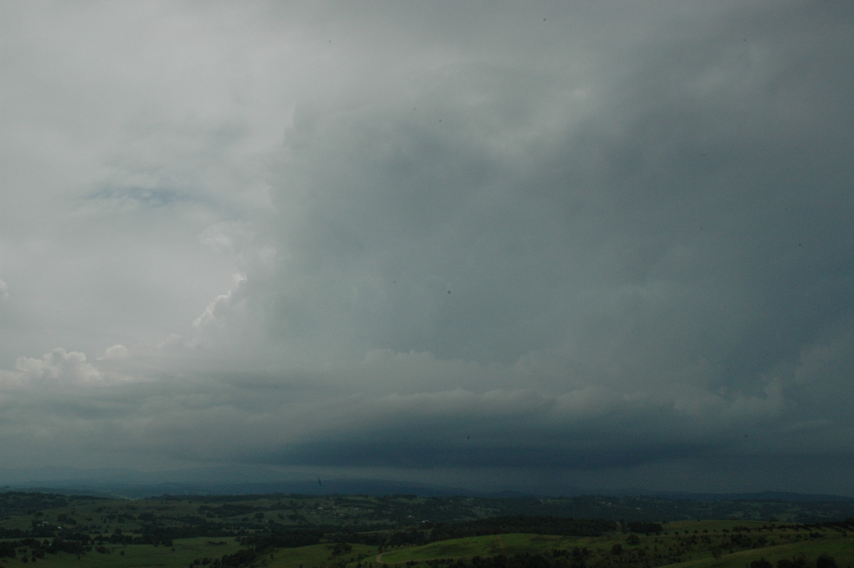 cumulonimbus thunderstorm_base : McLeans Ridges, NSW   6 January 2005