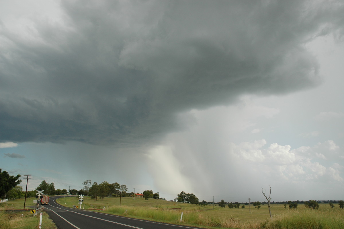 cumulonimbus thunderstorm_base : Casino, NSW   21 January 2005