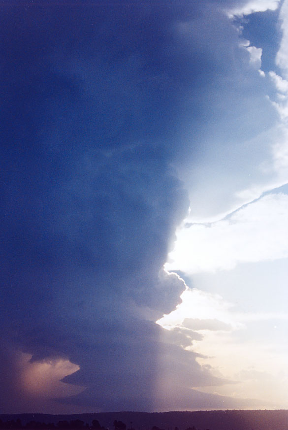 cumulonimbus supercell_thunderstorm : Penrith, NSW   1 February 2005