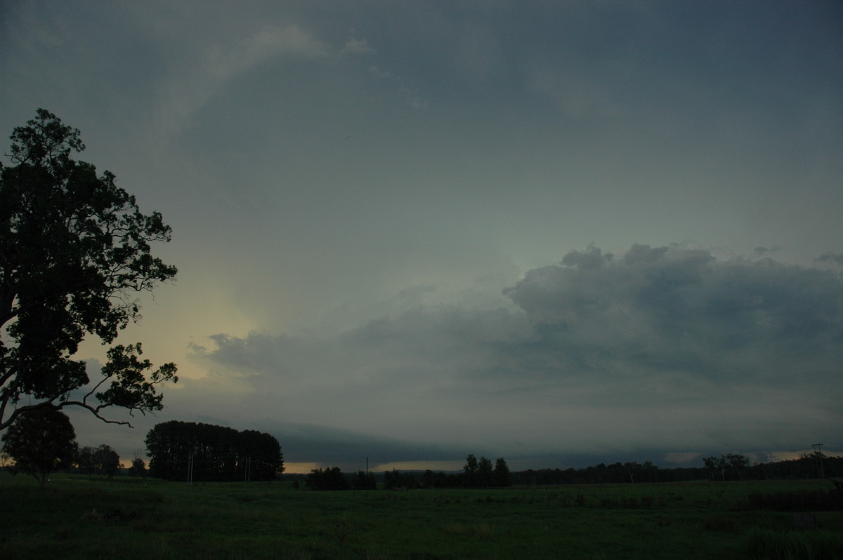 cumulonimbus thunderstorm_base : Whiporie, NSW   2 February 2005