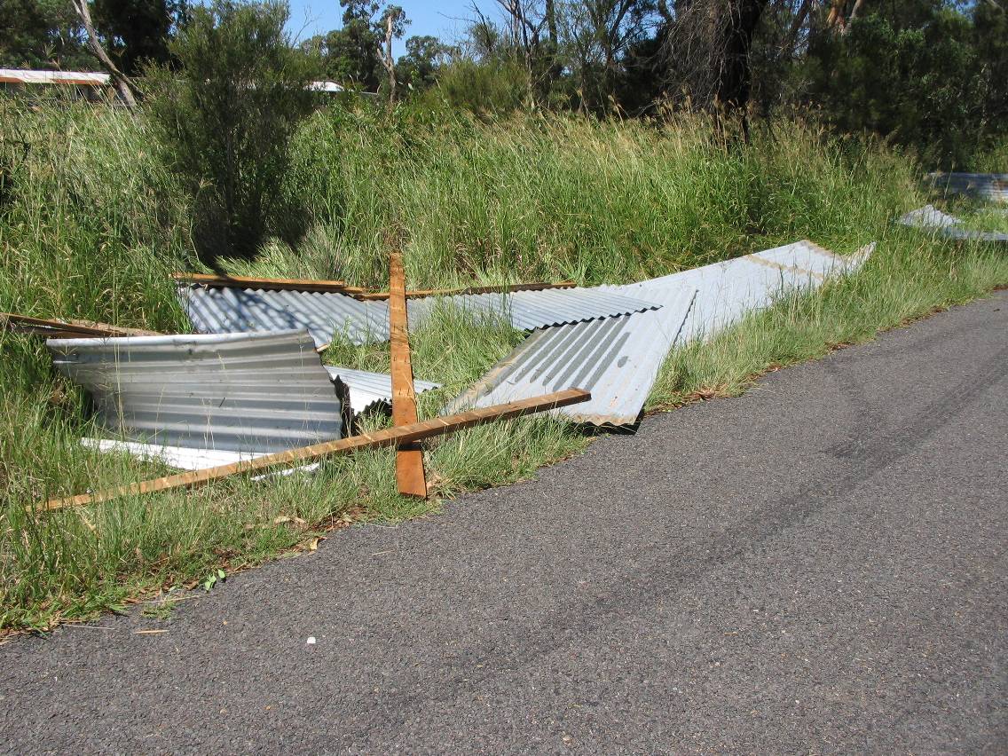 disasters storm_damage : Londonderry, NSW   3 February 2005