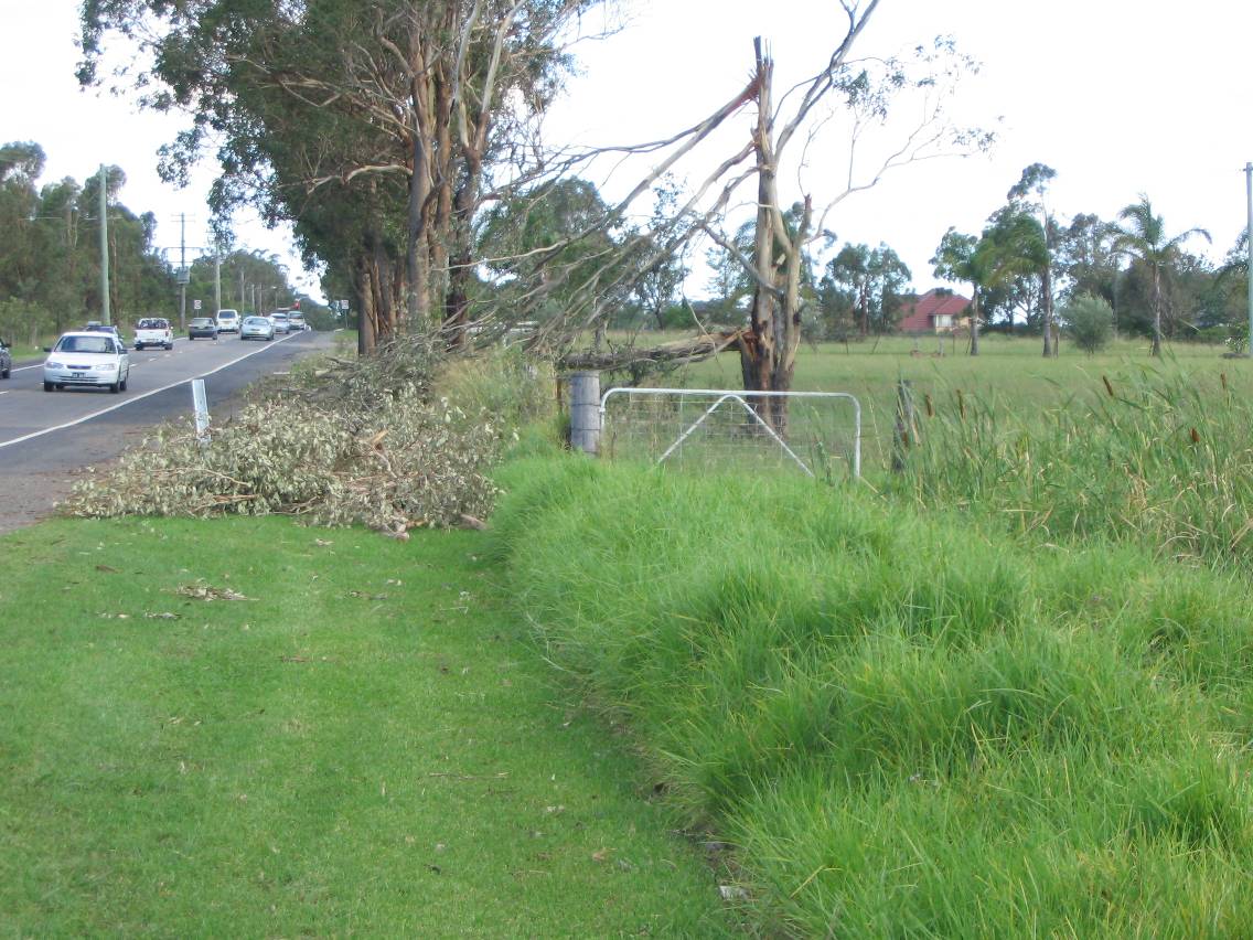 disasters storm_damage : Marsden Park, NSW   5 February 2005