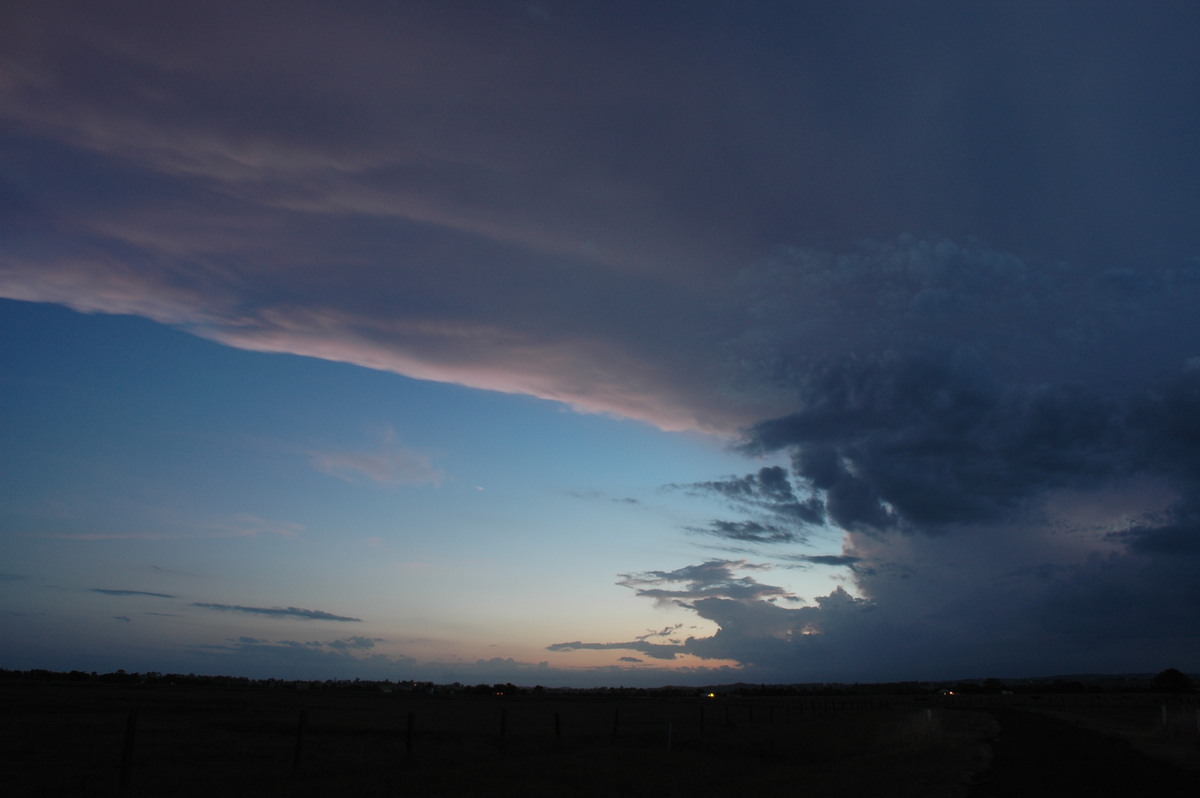 anvil thunderstorm_anvils : Casino, NSW   22 February 2005