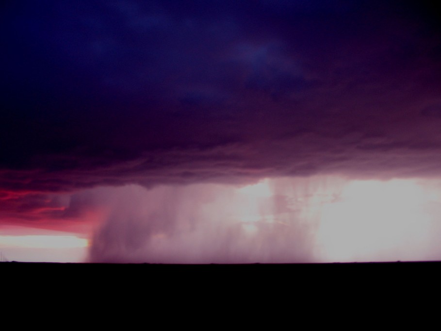 raincascade precipitation_cascade : SSE of Springfield, Colorado, USA   28 May 2005