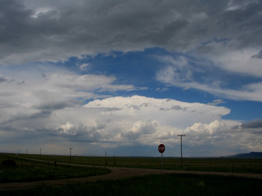 cumulonimbus supercell_thunderstorm : Branson, Colorado, USA   30 May 2005