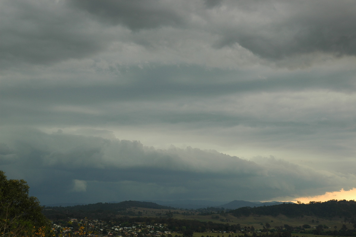 shelfcloud shelf_cloud : Kyogle, NSW   27 September 2005