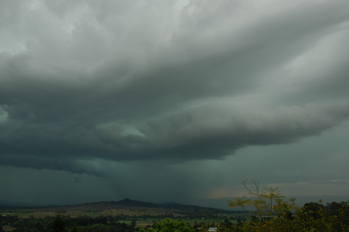 raincascade precipitation_cascade : Kyogle, NSW   27 September 2005