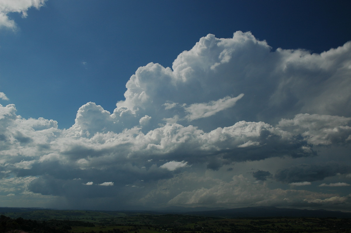 thunderstorm cumulonimbus_incus : McLeans Ridges, NSW   23 October 2005