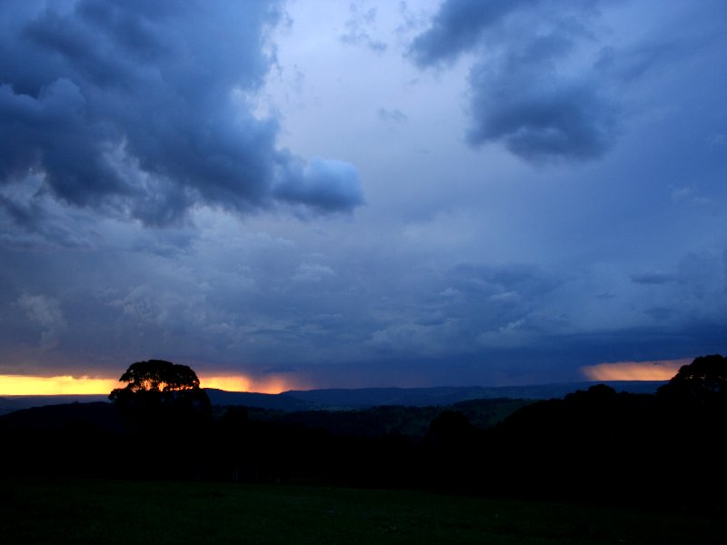 sunset sunset_pictures : Mt Lambie, NSW   22 November 2005