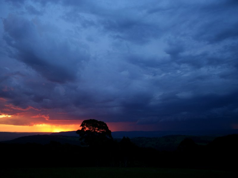 sunset sunset_pictures : Mt Lambie, NSW   22 November 2005