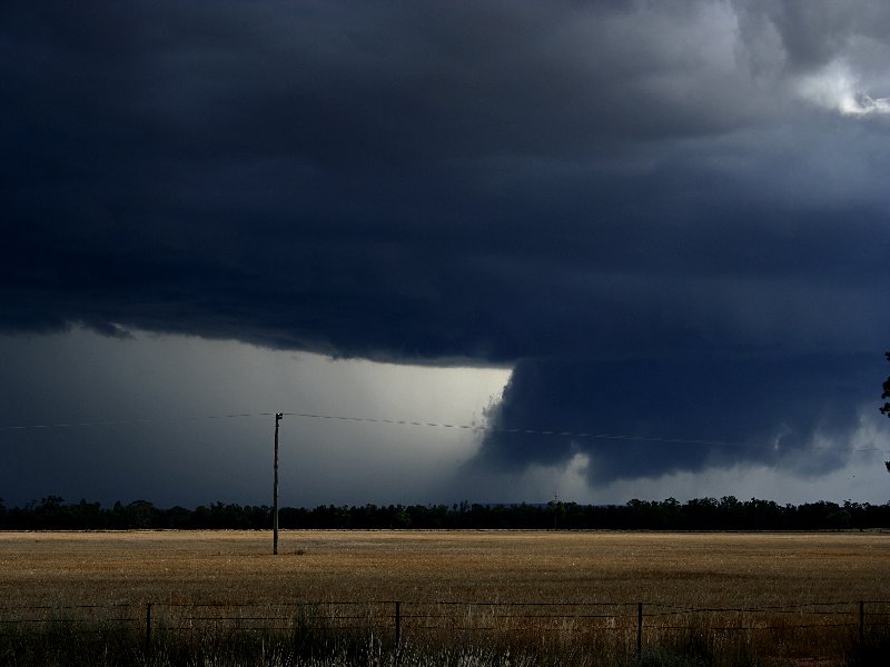 raincascade precipitation_cascade : W of Barradine, NSW   25 November 2005