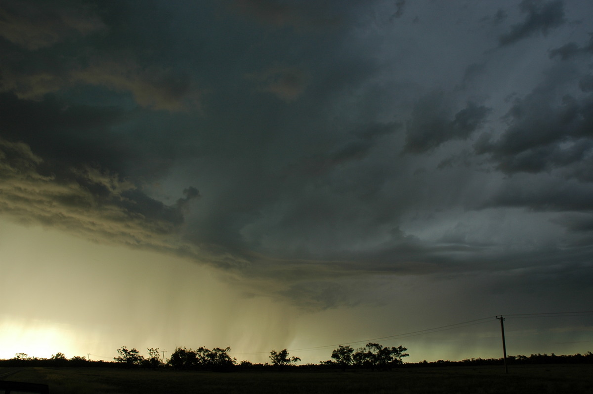 cumulonimbus thunderstorm_base : Collarenabri, NSW   26 November 2005