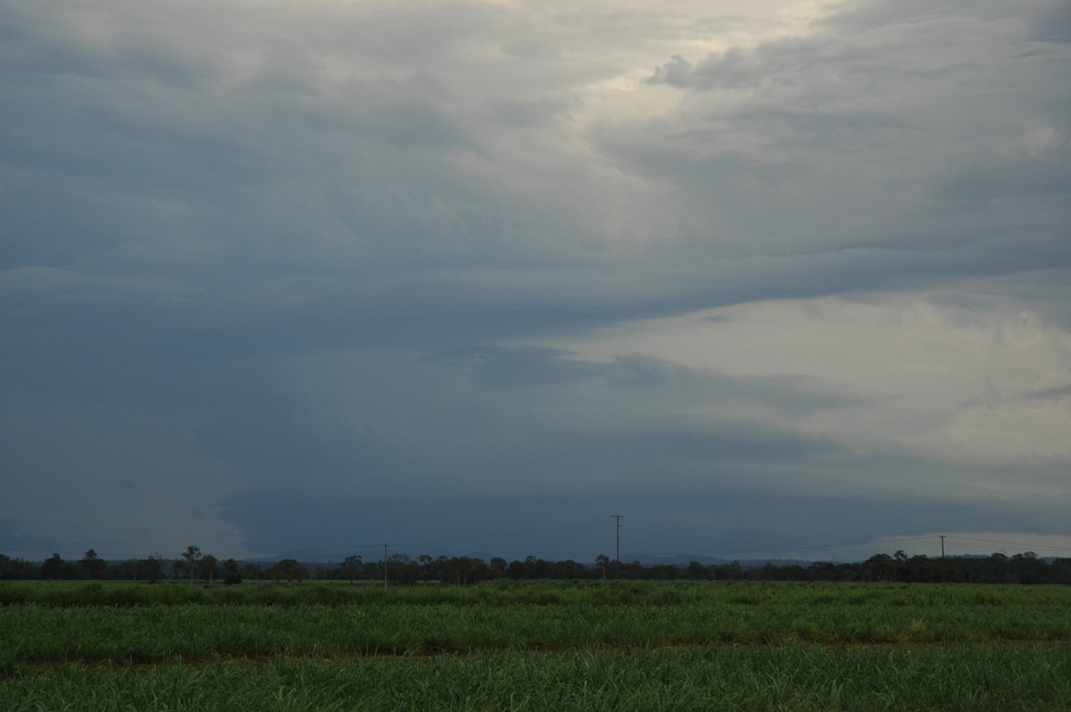 cumulonimbus thunderstorm_base : Woodburn, NSW   30 November 2005