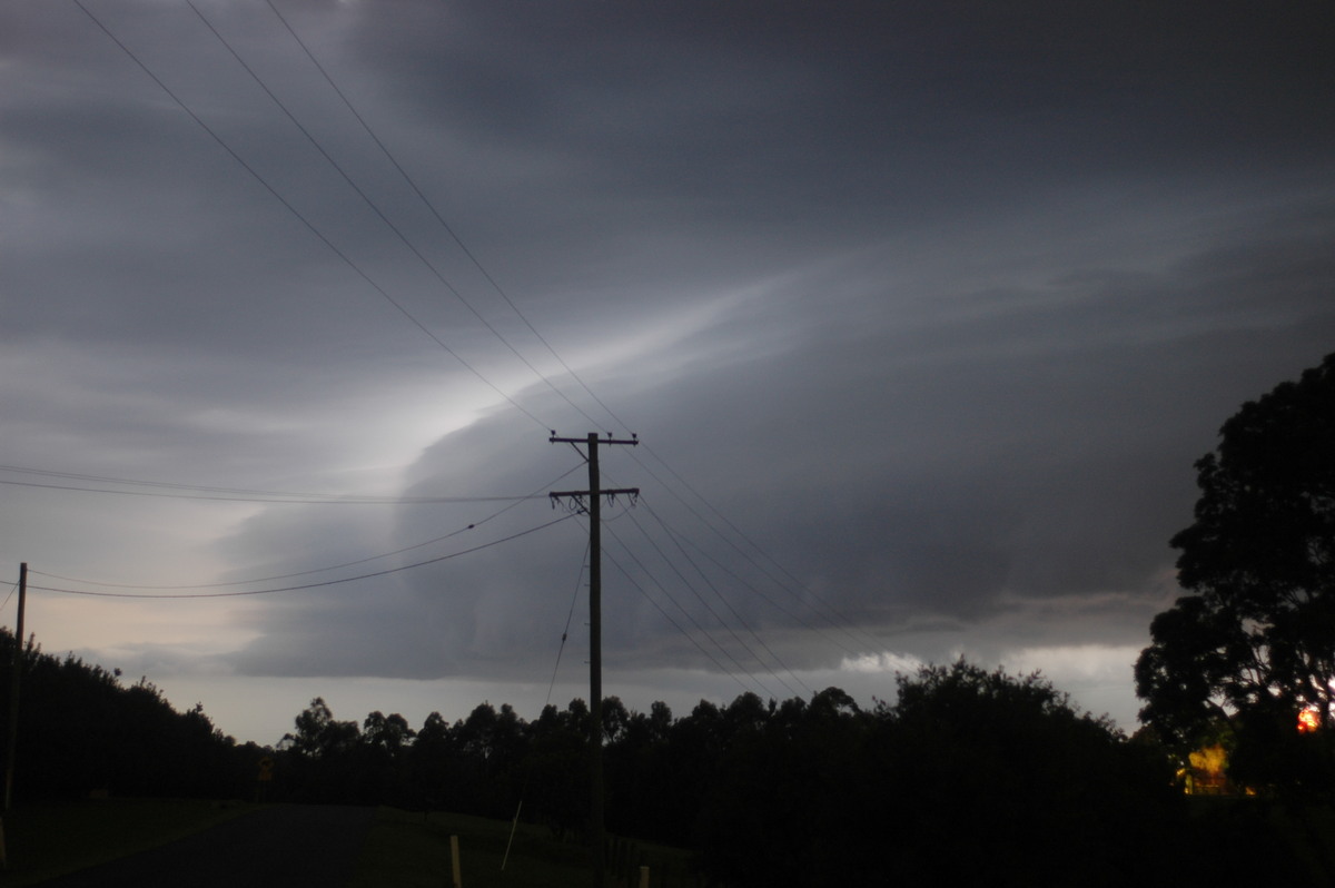 shelfcloud shelf_cloud : Tregeagle, NSW   7 December 2005