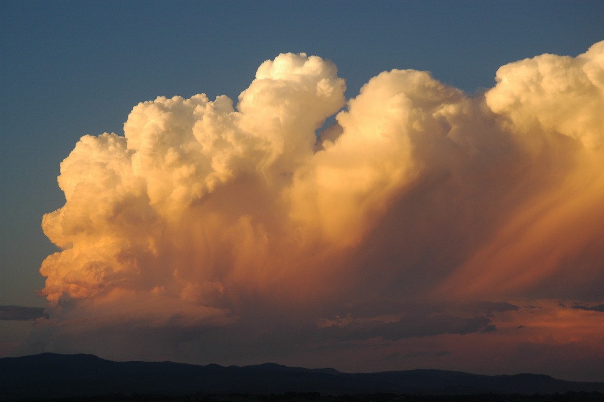 cumulonimbus supercell_thunderstorm : McLeans Ridges, NSW   17 December 2005