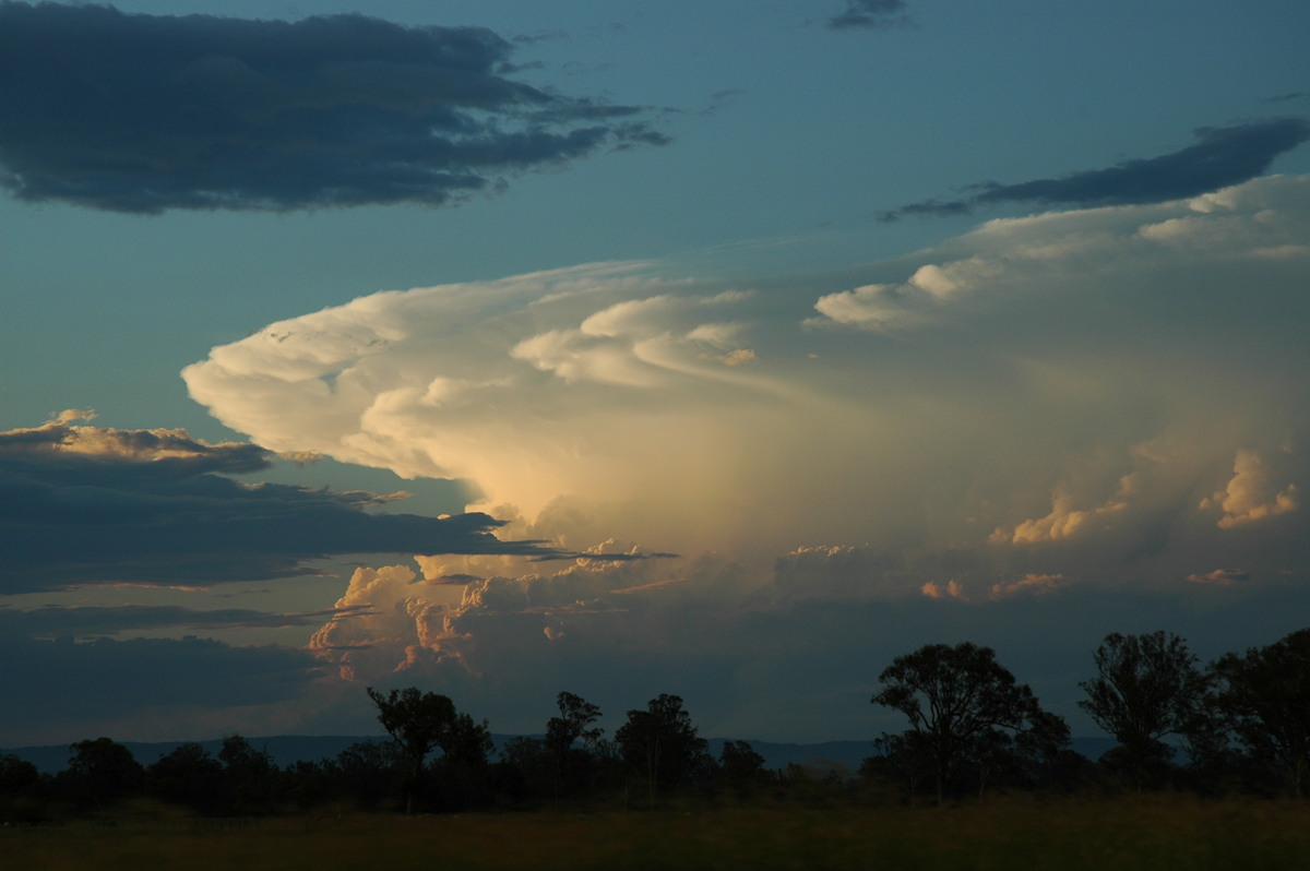 thunderstorm cumulonimbus_incus : near Casino, NSW   27 December 2005