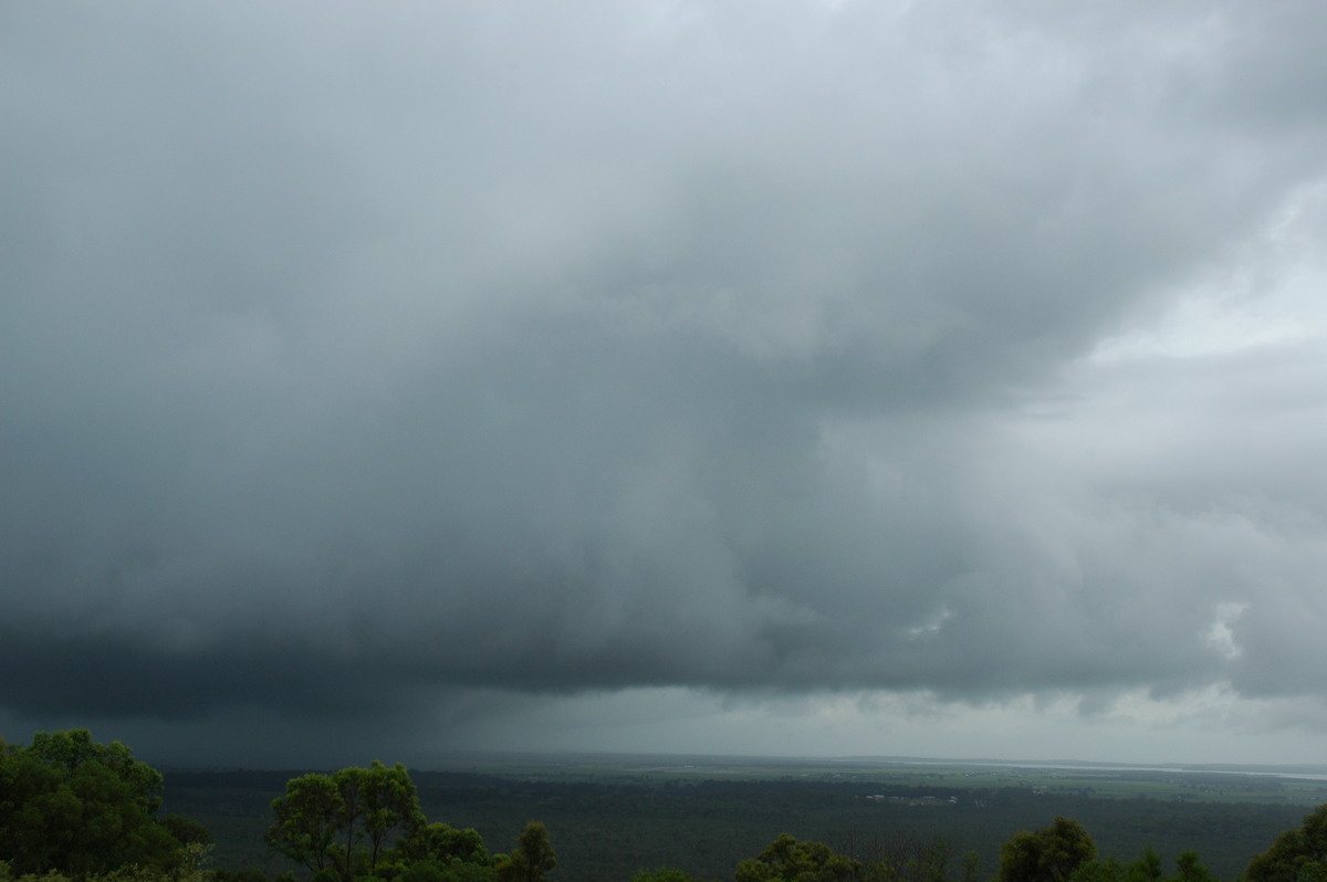 cumulonimbus thunderstorm_base : Maclean, NSW   12 February 2006